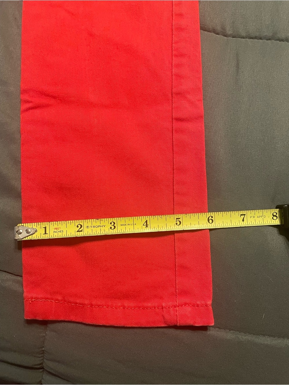 Levi's Women’s Red Straight Leg Jeans - Picture 5 of 5